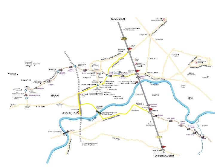 Joyville Hinjewadi Location 